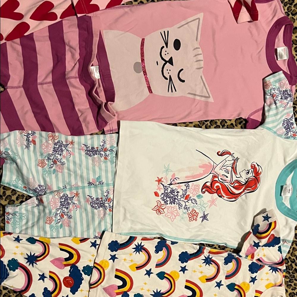 Hanna Andersson girls size 10 pajama set - Picture 5 of 9